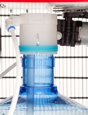 Кулер для воды HotFrost 45A red с нижней загрузкой бутыли